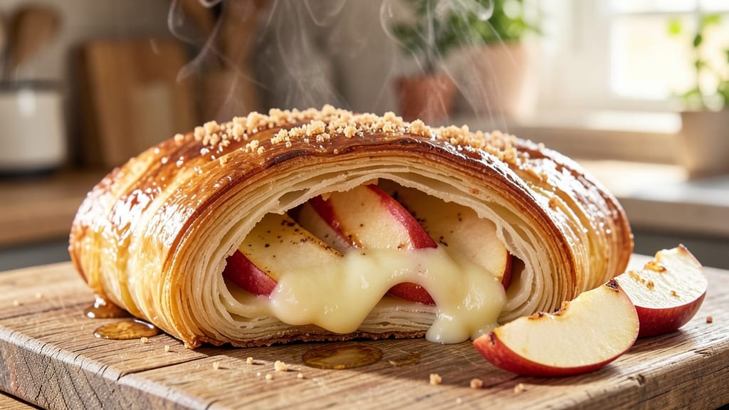 Apple Cheese Strudel Recipe: Flaky Layers with Caramelized Apple Filling