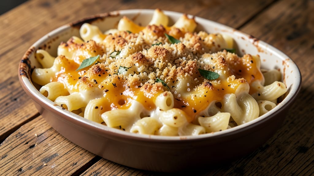 Baked Mac and Cheese Recipe for 20: Crispy-Topped Crowd-Pleaser in One Pan