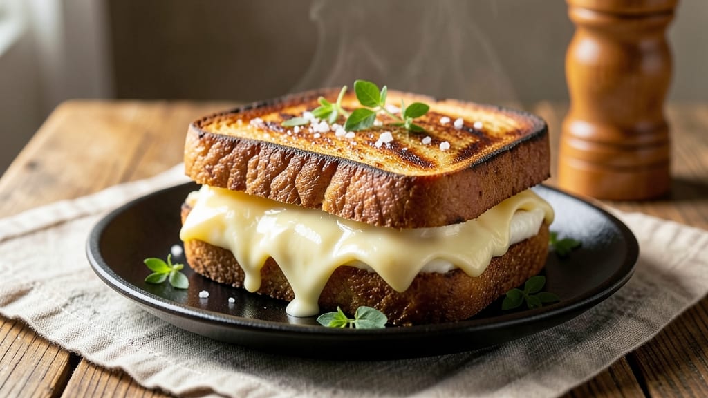 American Grilled Cheese Recipe: Crispy-Golden Crust With Melted Cheese Rivers