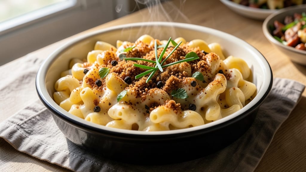 Amy Roloff Mac and Cheese Recipe: Baked Casserole With Crispy Breadcrumbs and Sharp Cheddar Layers