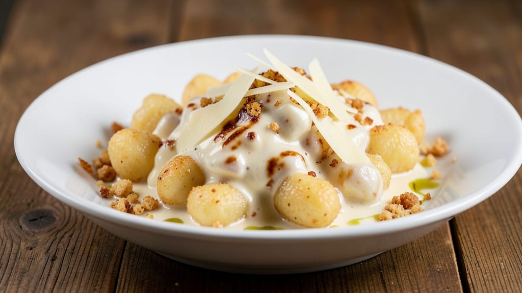 Alex Guarnaschelli's Gnocchi Mac and Cheese Recipe: Crispy Top, Pillowy Pasta, and Cheesy Rivers