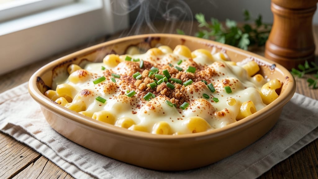 Baked Mac and Cheese Recipe with Velveeta and Cream Cheese: Ultra-Smooth Blend That Pulls Apart