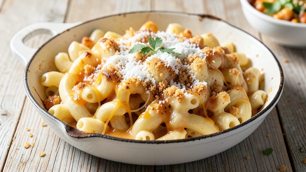 Air Fry Mac and Cheese Recipe: Crispy Breadcrumbs Meet Ultra-Creamy Cheese