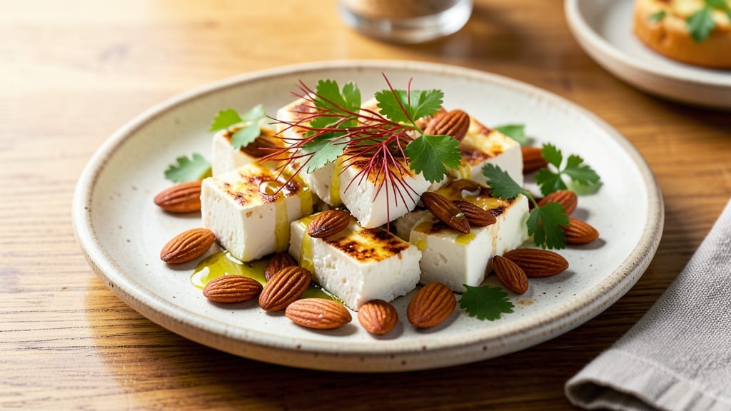 Almond Feta Cheese Recipe: Crunchy Nutty Bites With Salty Tang