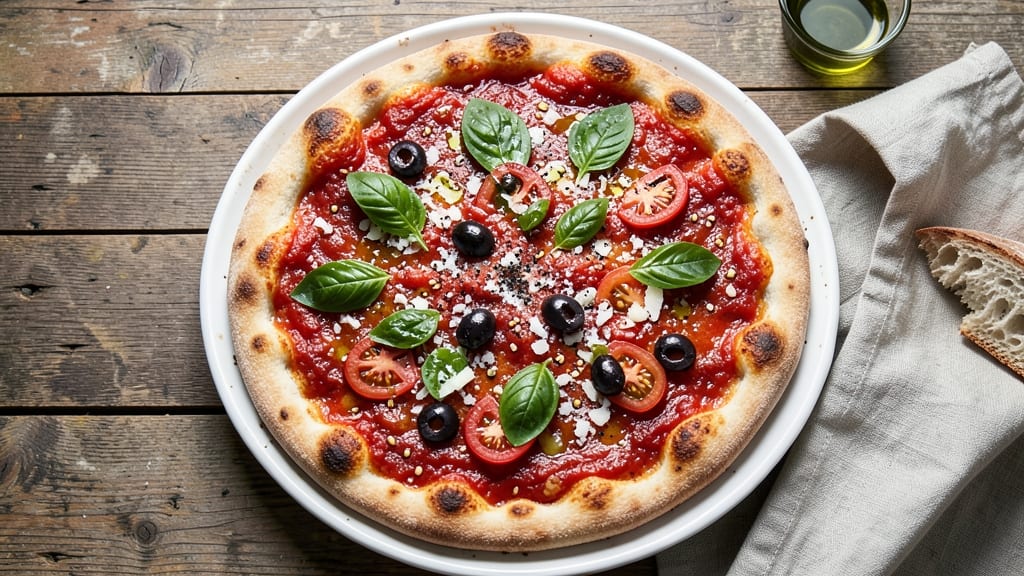 Amy's No-Cheese Pizza Recipe: Crispy Crust with Savory Tomato Magic