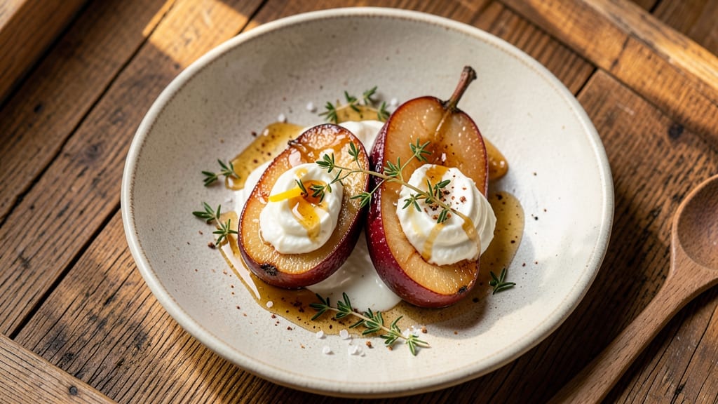 Baked Pears With Goat Cheese Recipe: Sweet-Tart Balance in 20 Minutes