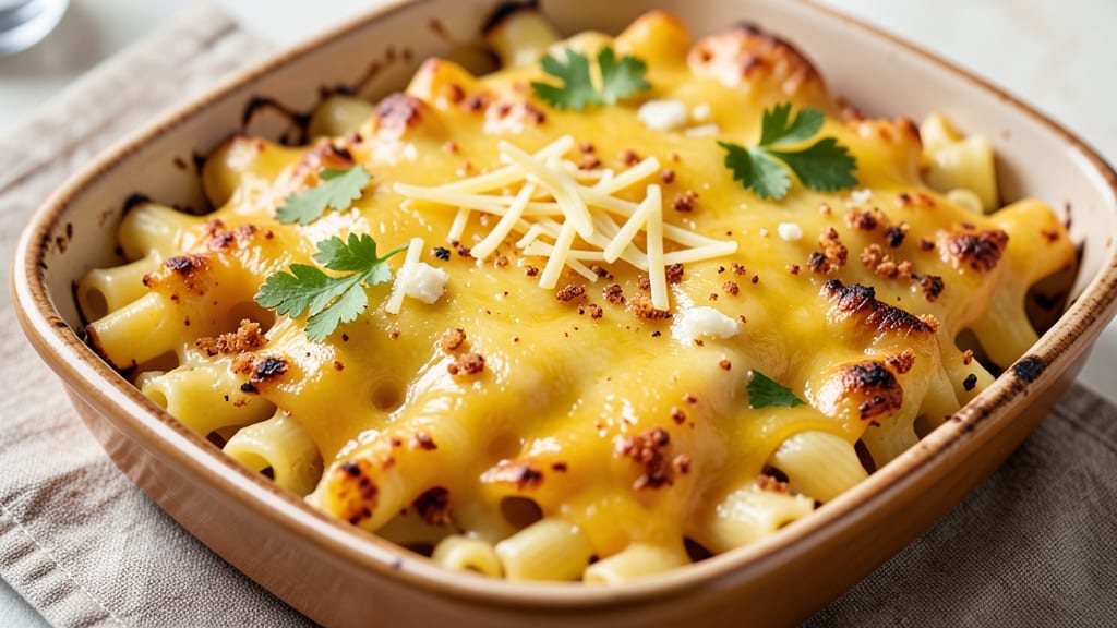 Baked Mac and Cheese Recipe With American Cheese: Ultra-Melty American Cheese Rivers