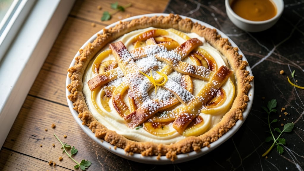 Banana Cheese Pie Recipe Bern's: Crispy Crust, Silky Swirls, No-Bake Magic