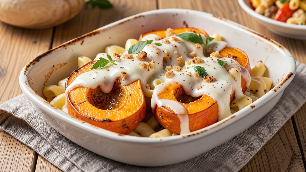 Acorn Squash Mac and Cheese Recipe: Roasted Sweetness Meets Crispy Cheese Top