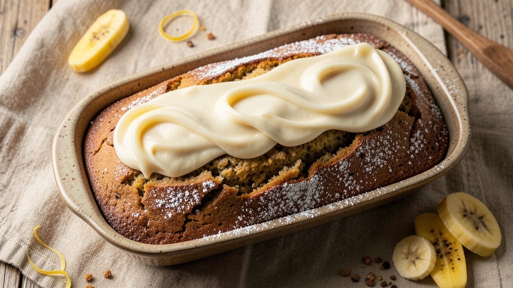 Banana Bread Cream Cheese Icing Recipe: Swirls of Spiced Warmth and Tangy Sweetness