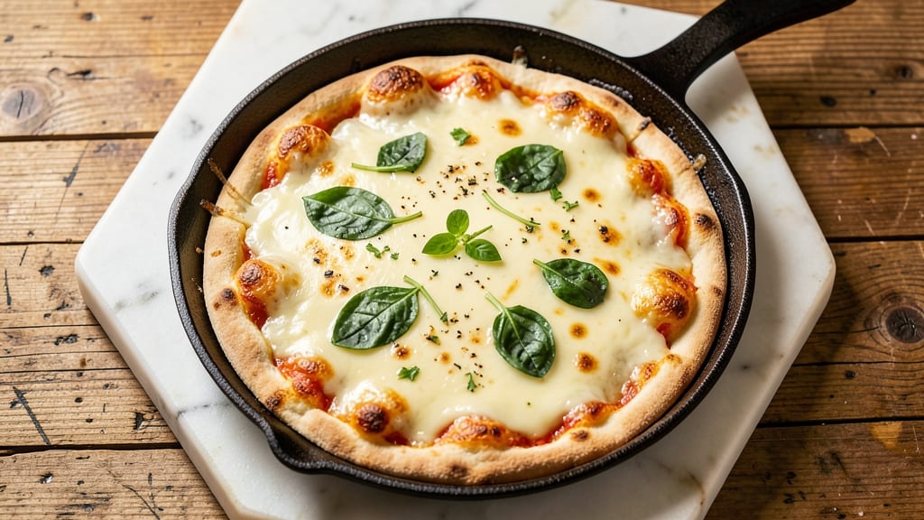 Alfredo Cheese Pizza Recipe: Crispy Crust, Gooey Fettuccine-Style Topping