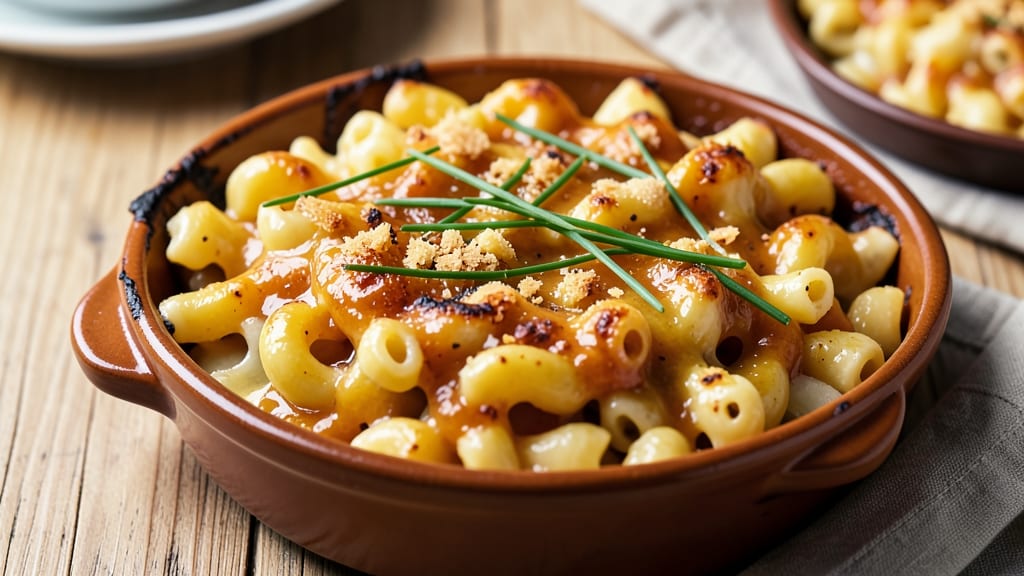 Barefoot Contessa's Baked Mac and Cheese Recipe: Sharp Cheddar and Gruyère Layers With Buttery Breadcrumb Crust
