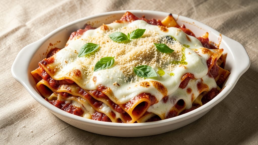 Barilla Cheese Lasagna Recipe: Crispy Top, Gooey Layers Without Boiling Noodles