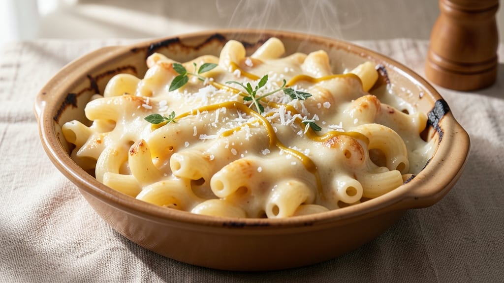 Baked Cheddar Mac and Cheese Recipe: Crispy Breadcrumbs Meet Ultra-Melty Cheese Rivers
