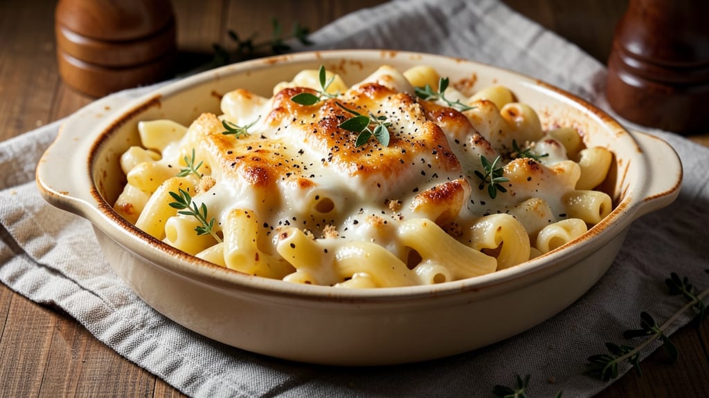 Baked Mac And Cheese Recipe With Ritz Crackers: Triple-Layered Crunch and Golden Crust Bliss