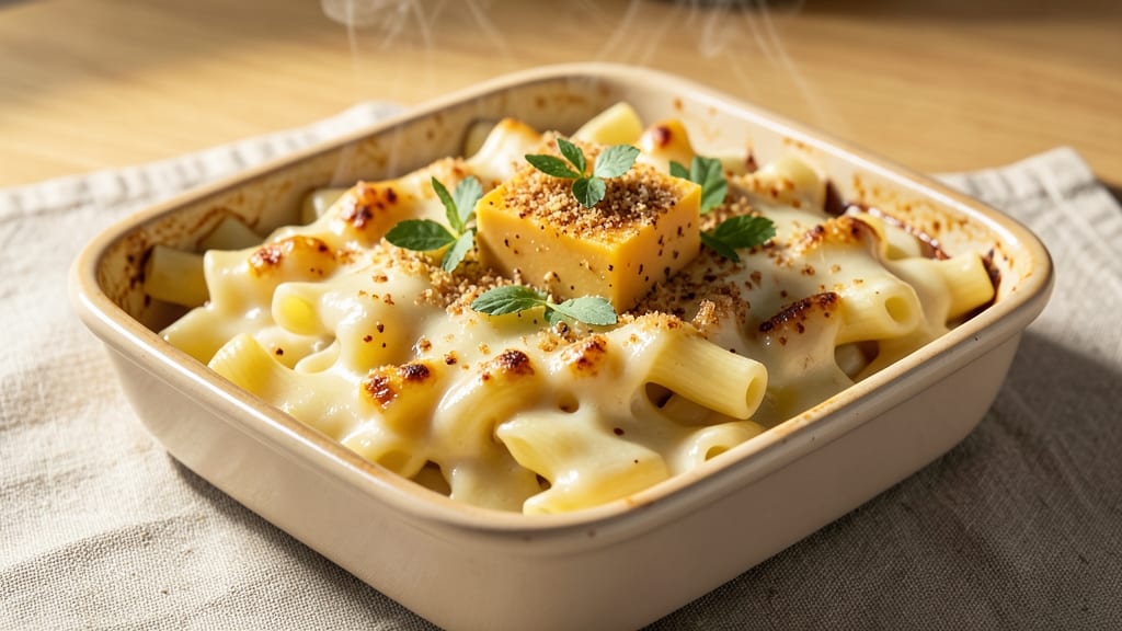 Baked Mac and Cheese Recipe with Block Cheese: Crispy Crust, Pillowy Elbow Pasta Bliss
