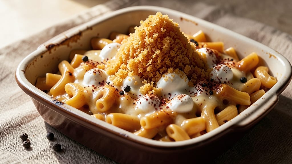 Aged Cheddar Mac and Cheese Recipe: Sharp Cheese Crunch Meets Silky Sauce