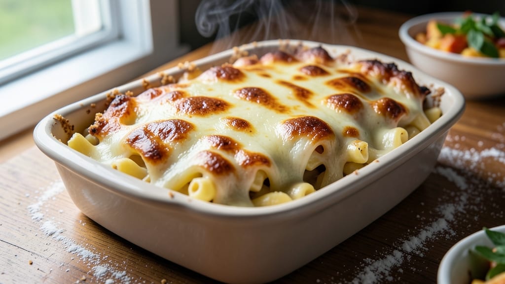 Baked Mac and Cheese Recipe Like Chick-Fil-A: Crispy Breadcrumb Crown Over Ultra-Smooth Cheese