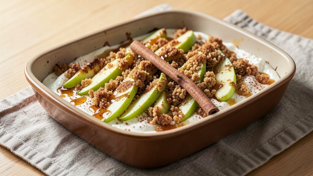 Apple Cinnamon Cottage Cheese Breakfast Bake Recipe: Warm Spiced Crunch With Hidden Protein