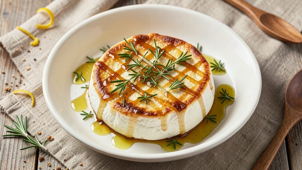 Baked Goat Cheese and Brie Recipe: Golden Crust With Herbed Creaminess