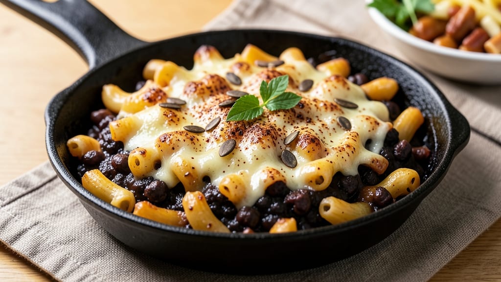 Baked Mac and Cheese Black Recipe: Smoky Chipotle Crunch With Gooey Depth