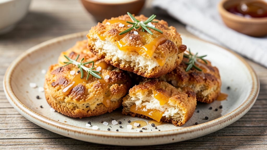 Almond Flour Cheese Biscuits Recipe: Flaky Layers With Buttery Richness