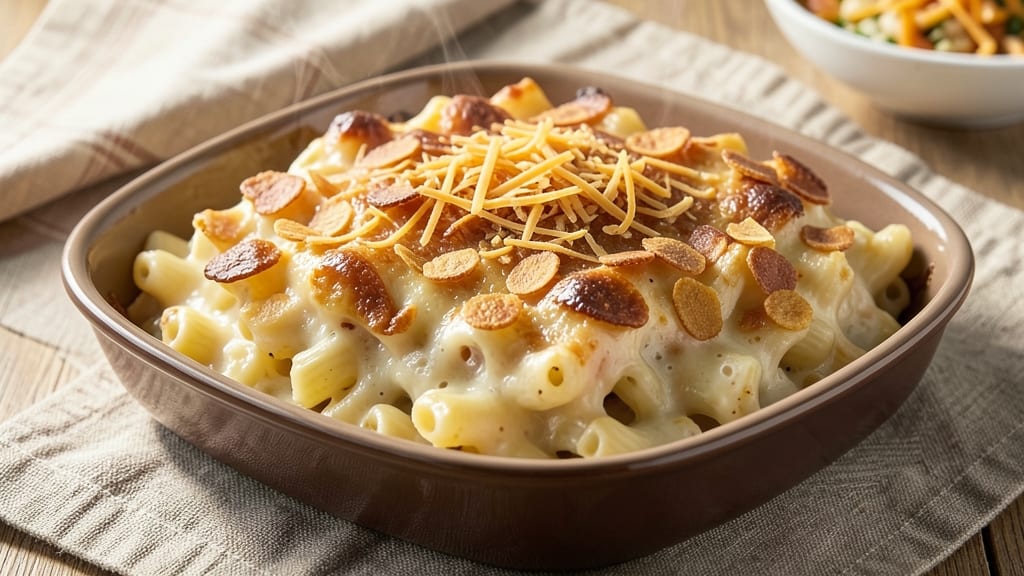 Baked Mac and Cheese With Corn Flakes Recipe: Crunchy Top, Melty Core Magic