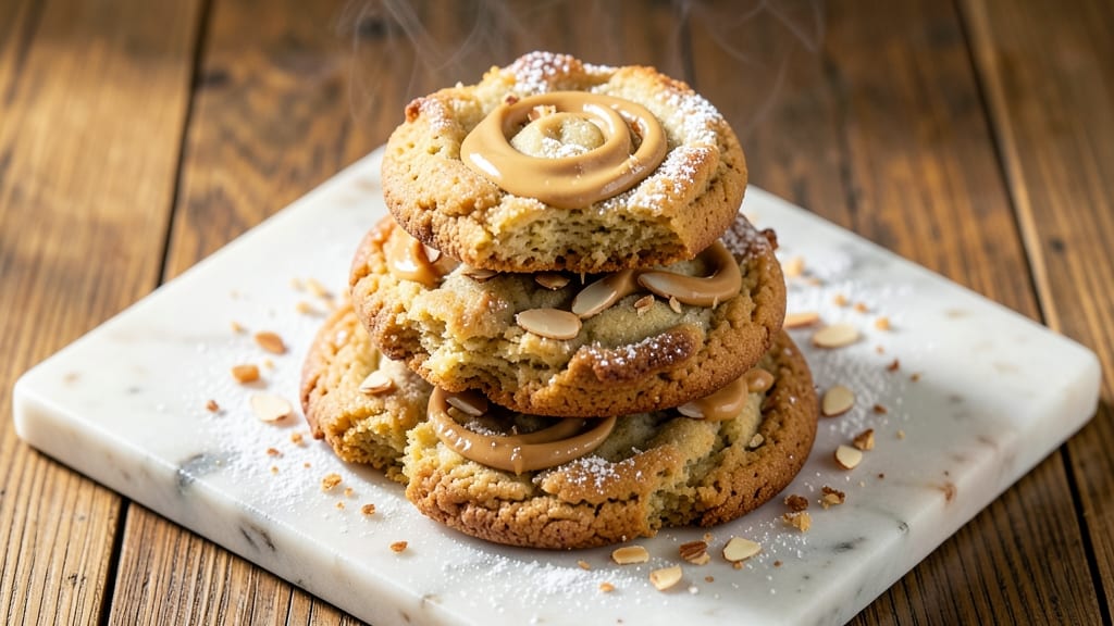 Almond Cream Cheese Cookie Recipe: Nutty Swirls and Creamy Pull-Apart Magic