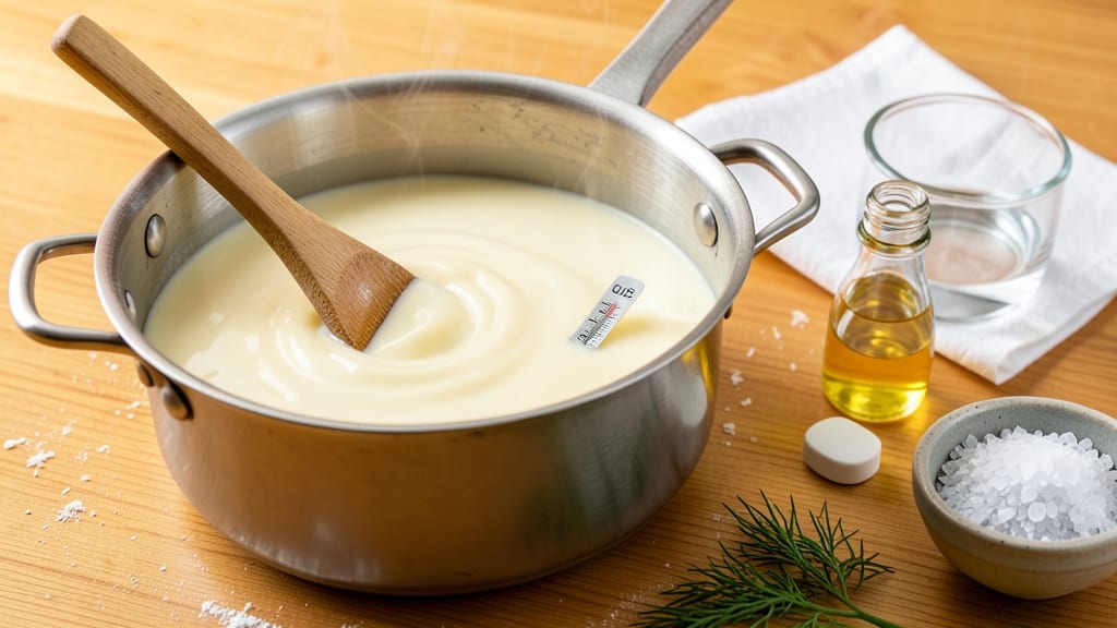 Basic Cheese Making Recipe: Fresh Curds From Pantry Staples