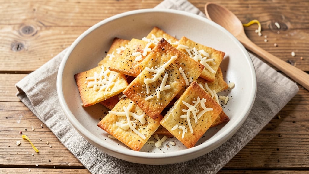 Asiago Cheese Crackers Recipe: Buttery Crisp Edges and Melty Pull-Apart Cheese
