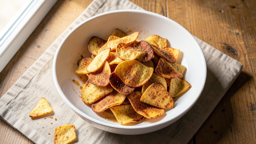 Air Fryer Cheese Chips Recipe: Crunchy, Cheesy Bites in 10 Minutes