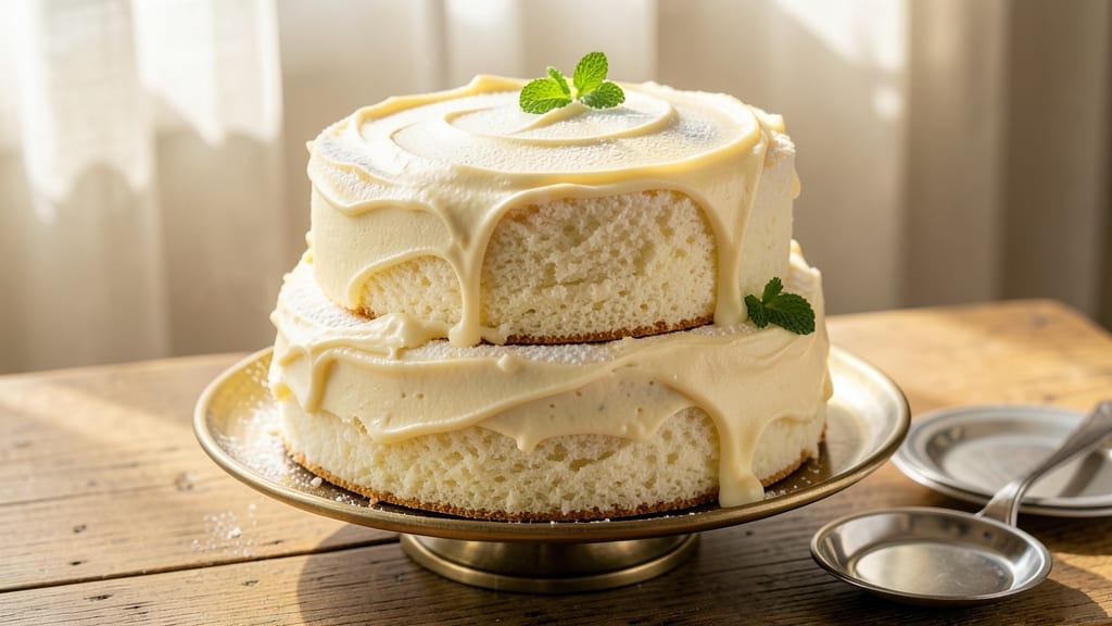 Angel Food Cake With Cream Cheese Frosting Recipe: Light-as-Air Layers With Tangy Sweetness