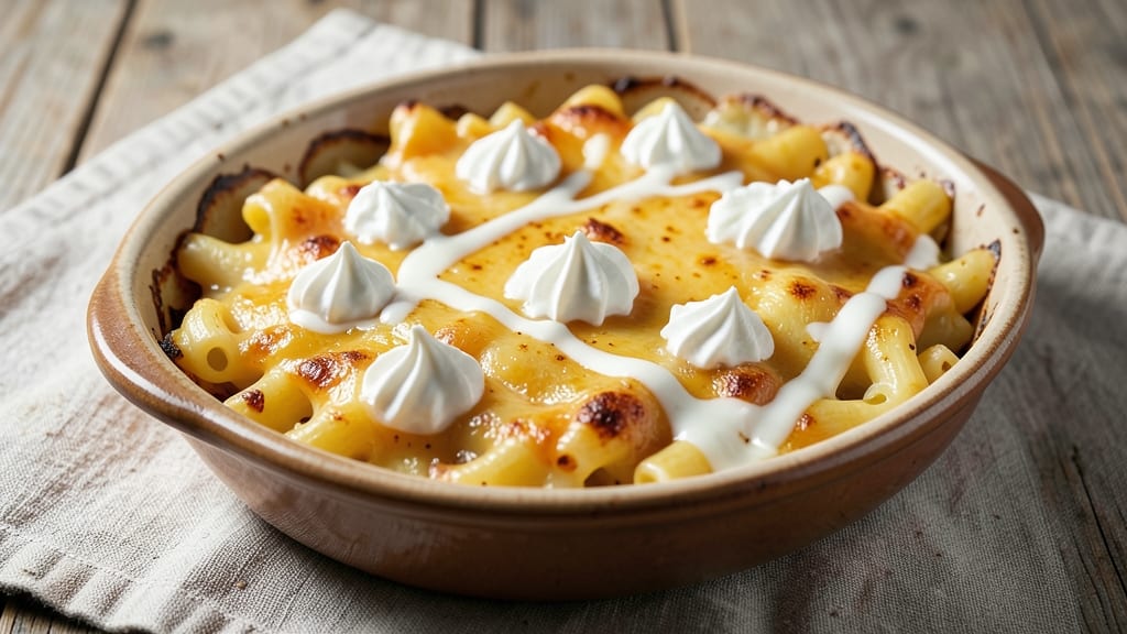 Baked Mac and Cheese Recipe Using Sour Cream: Ultra Creamy Pull-Apart Crisp in 40 Minutes