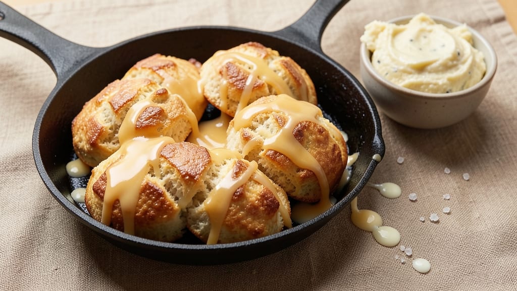 American Cheese Biscuits Recipe: Flaky Layers With Gooey Pull-Apart Cheese