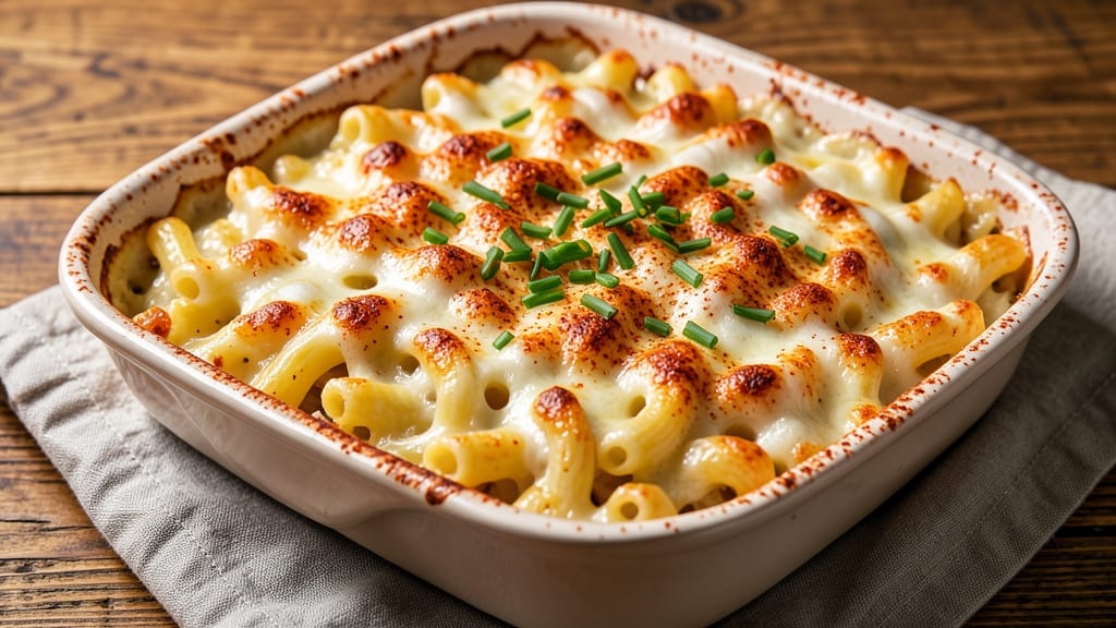 Baked Mac and Cheese Recipe for 20 People: Crowd-Pleasing Crispy-Topped Feast