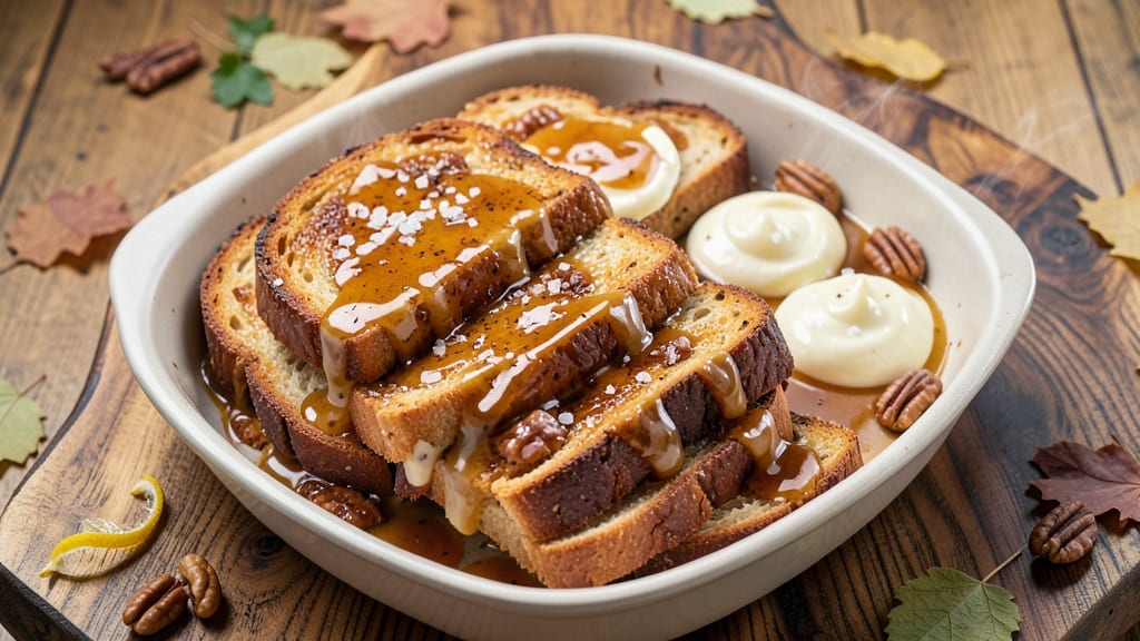 Baked French Toast With Cream Cheese Recipe: Triple-Layered Crunch and Gooey Pulls