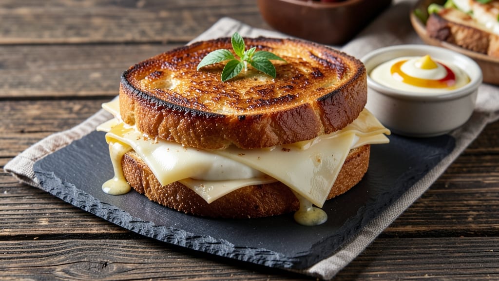 Beecher's Grilled Cheese Recipe: Buttery Crust and Gooey Swiss Layers