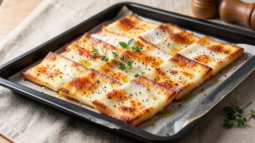 Baked Cheese Slices Recipe: Crispy Edges, Gooey Centers in 15 Minutes