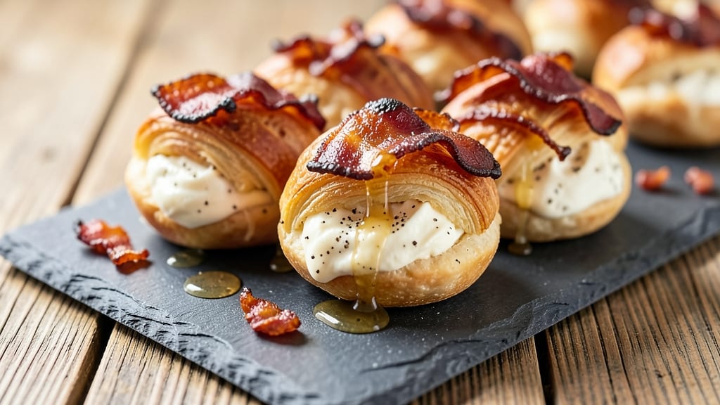 Bacon Cream Cheese Bombs Recipe: Crispy Shells With Gooey Pull-Apart Cheese