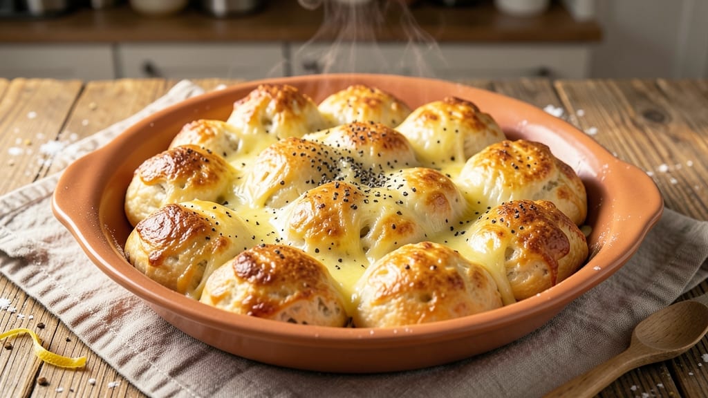 Baked Cheese Puffs Recipe: Airy Clouds With Golden Crisp Edges