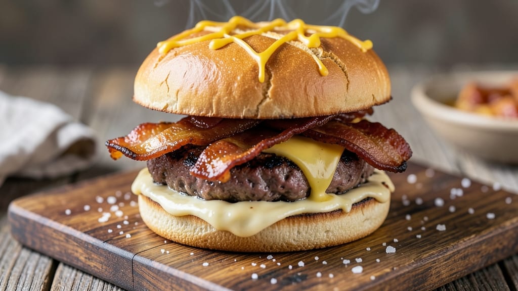 Bacon and Cheese Stuffed Burgers Recipe: Smoky Crispy Crust With Melty Pull-Apart Centers