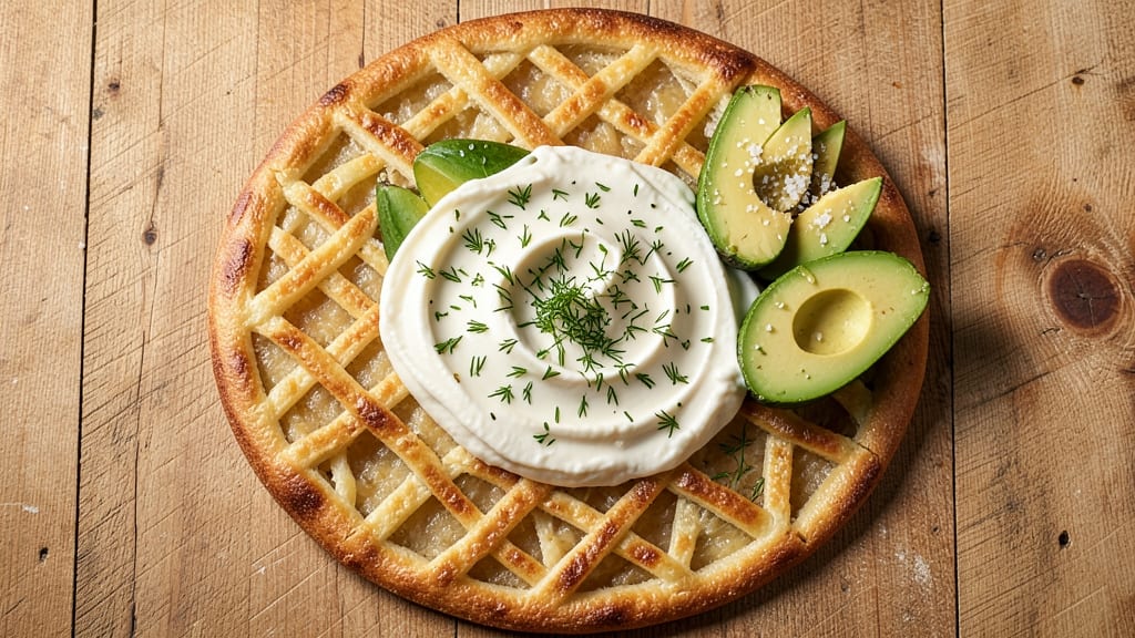 Avocado Cottage Cheese Flatbread Recipe: Herb-Infused Layers With Avocado Creaminess