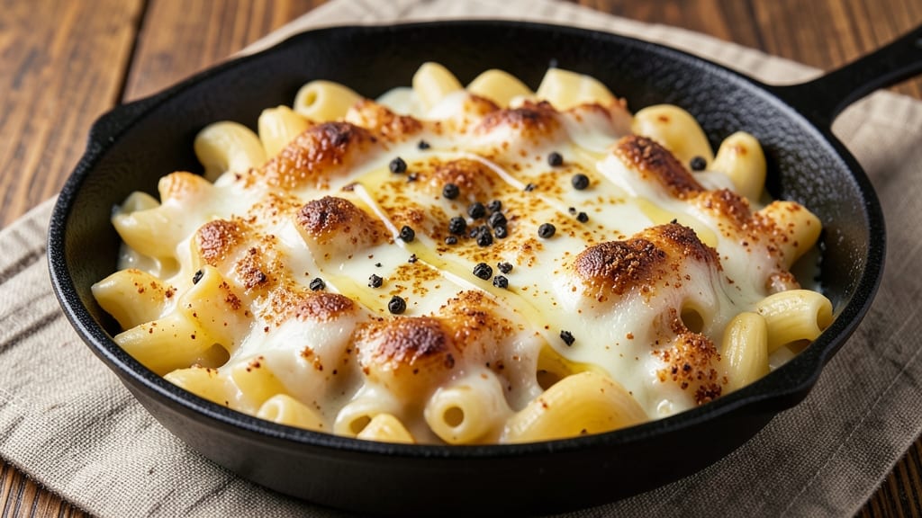 Baked Mac and Cheese in Shells Recipe: Crispy Edges, Gooey Cheese Pulls