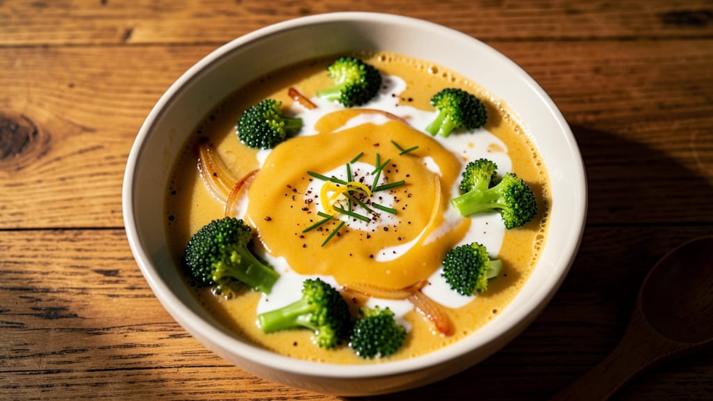 Award Winning Broccoli Cheese Soup Recipe: Creamy Velvety Depth With Crispy Breadcrust Crown