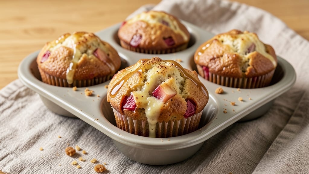 Apple Cream Cheese Muffins Recipe: Spiced Apple Swirl with Buttery Crumb Top