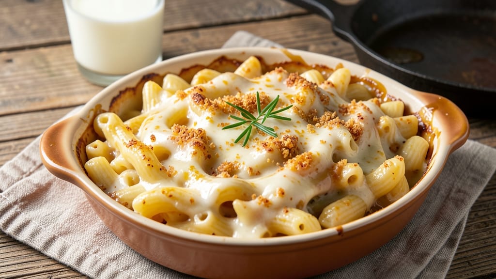 American Style Mac and Cheese Recipe: Crispy Breadcrumb Crust Meets Velvety Elbow Pasta