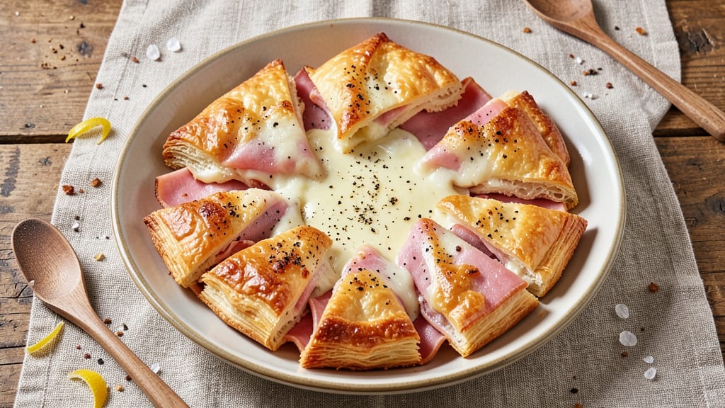 Barefoot Contessa Ham and Cheese Puff Pastry Recipe: Flaky Layers With Melty Pull-Apart Magic