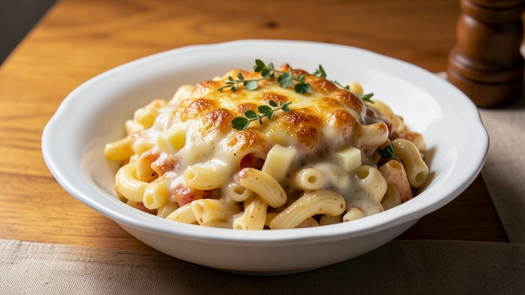 Applebee's 4 Cheese Mac and Cheese Copycat Recipe: Bistro-Style Crispy Top, Gooey Pull-Apart Bliss