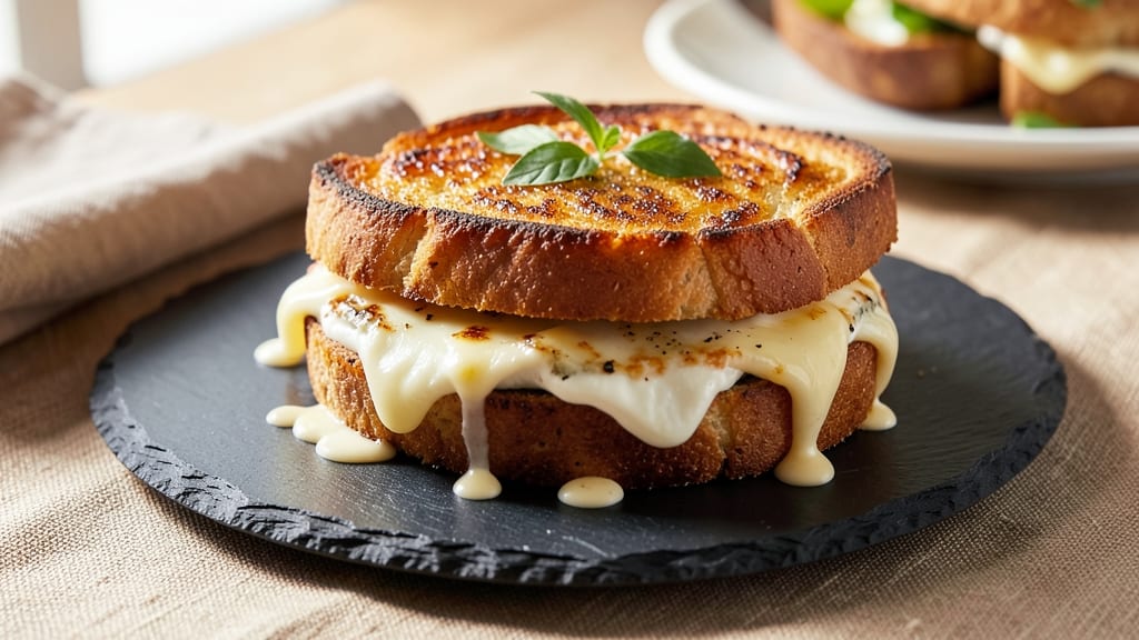 Air Fried Grilled Cheese Recipe: Crispy-Golden Crust With Melty Cheese Rivers