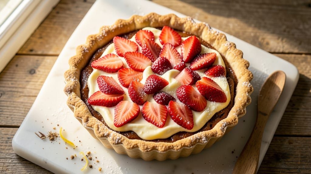Bakers Square Strawberry Cream Cheese Pie Recipe: Flaky Crust and Bursting Berry Filling